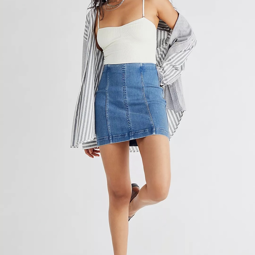 Free People Modern Femme skirt